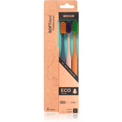 SOFTdent ECO Medium Brosse à dents - Brosse SOFTdent ECO Medium Brosse à dents - Brosse