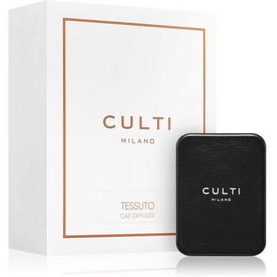 Culti Milano Car Diffuser Black Tessuto désodorisant voiture + recharge 73x53 cm Culti Milano Car Diffuser Black Tessuto désodorisant voiture + recharge 73x53 cm