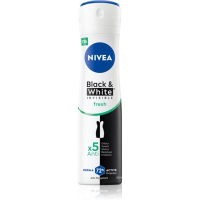 NIVEA Invisible Black & White Fresh Déodorant - Déodorant en Spray NIVEA Invisible Black & White Fresh Déodorant - Déodorant en Spray