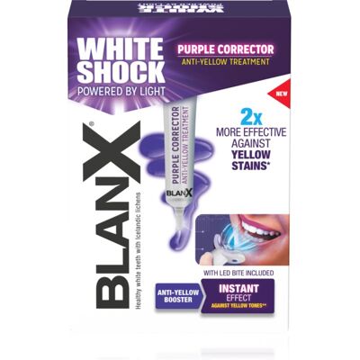 BlanX Shock Purple Treatment kit de blanchiment dentaire pour les dents BlanX Shock Purple Treatment kit de blanchiment dentaire pour les dents