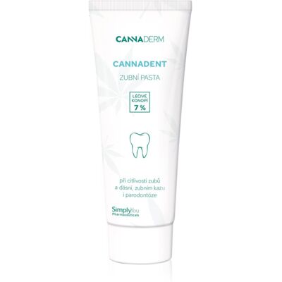 Dentifrice alcalin Cannaderm Cannadent aux herbes et huile de chanvre - Soins buccaux Dentifrice alcalin Cannaderm Cannadent aux herbes et huile de chanvre - Soins buccaux