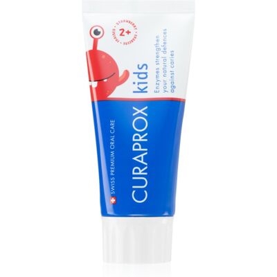 Curaprox Kids 2+ Dentifrice Fraise - Dentifrice Curaprox Kids 2+ Dentifrice Fraise - Dentifrice