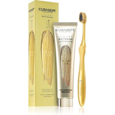 Kit blanchissant Curasept Gold Lux - Dents Kit blanchissant Curasept Gold Lux - Dents