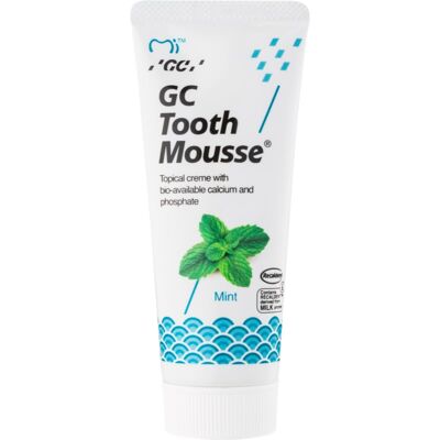 GC Tooth Mousse Menthe - Dentifrice reminéralisant pour dents sensibles GC Tooth Mousse Menthe - Dentifrice reminéralisant pour dents sensibles