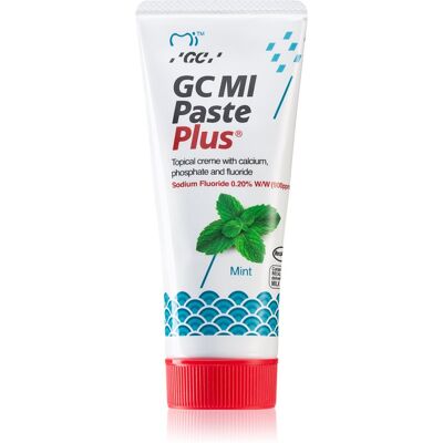 GC MI Paste Plus Menthe - Dentifrice reminéralisant pour dents sensibles 35ml GC MI Paste Plus Menthe - Dentifrice reminéralisant pour dents sensibles 35ml