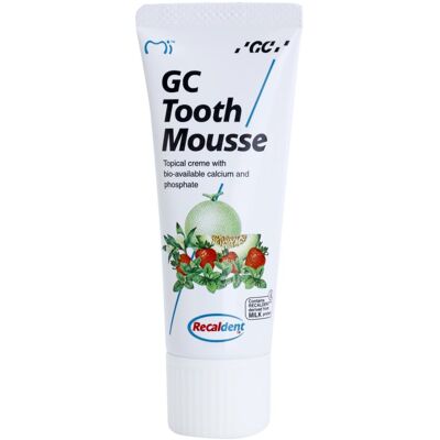 GC Tooth Mousse - Melon - Dentifrice reminéralisant pour dents sensibles GC Tooth Mousse - Melon - Dentifrice reminéralisant pour dents sensibles