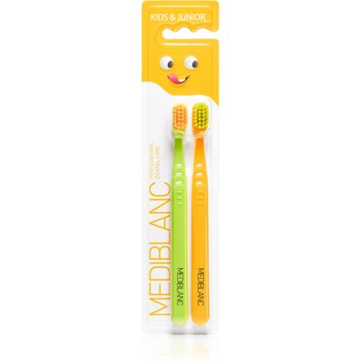 Brosses à dents ultra souples MEDIBLANC KIDS & JUNIOR - pour enfants Brosses à dents ultra souples MEDIBLANC KIDS & JUNIOR - pour enfants