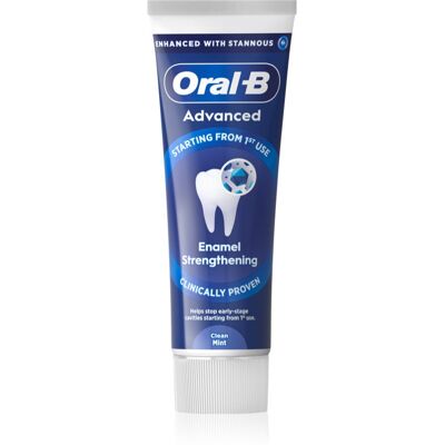 Oral-B Advanced Enamel Strengthening dentifrice pour renforcer l'émail dentaire Clean Mint 75 ml Oral-B Advanced Enamel Strengthening dentifrice pour renforcer l'émail dentaire Clean Mint 75 ml