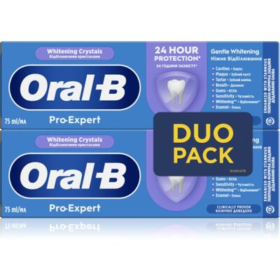 Oral-B Pro Expert Gentle Whitening dentifrice blanchissant 2x75 ml Oral-B Pro Expert Gentle Whitening dentifrice blanchissant 2x75 ml