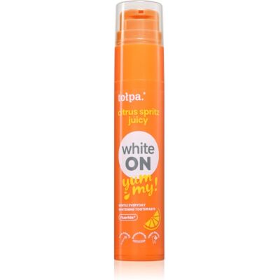 Tołpa On White Yummy dentifrice blanchissant saveur Citrus Spritz 60 g Tołpa On White Yummy dentifrice blanchissant saveur Citrus Spritz 60 g
