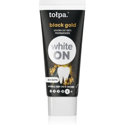 Tołpa On White Black Gold dentifrice blanchissant 20 ml Tołpa On White Black Gold dentifrice blanchissant 20 ml