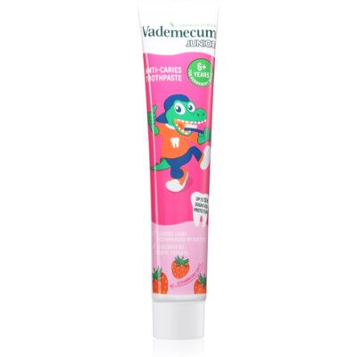 Vademecum Junior Fresh Strawberry dentifrice pour enfants dès 6 ans 75 ml Vademecum Junior Fresh Strawberry dentifrice pour enfants dès 6 ans 75 ml