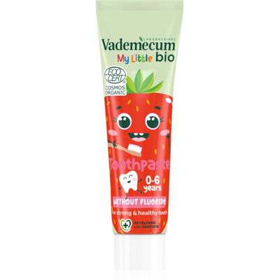Vademecum BIO Strawberry dentifrice pour enfants sans fluorure fraise 50 ml Vademecum BIO Strawberry dentifrice pour enfants sans fluorure fraise 50 ml