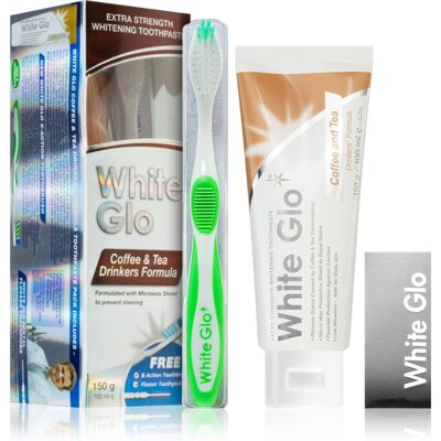 White Glo Ensemble de Soins Dentaires pour Buveurs de Café et de Thé White Glo Ensemble de Soins Dentaires pour Buveurs de Café et de Thé