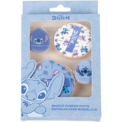 Disney Stitch Make-up Powder Puffs set d’éponges à maquillage 4 pcs Disney Stitch Make-up Powder Puffs set d’éponges à maquillage 4 pcs