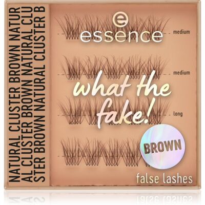 essence What The FAKE! Faux Cils - Marron Cluster Marron essence What The FAKE! Faux Cils - Marron Cluster Marron