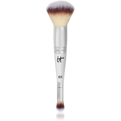 Pinceau double pour fond de teint et correcteur IT Cosmetics Heavenly Luxe - Pinceau de maquillage Pinceau double pour fond de teint et correcteur IT Cosmetics Heavenly Luxe - Pinceau de maquillage