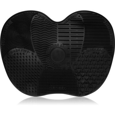 Lash Brow Silicone Nettoyant pour Pinceaux de Maquillage Noir Mat - Tapis de Nettoyage XL Lash Brow Silicone Nettoyant pour Pinceaux de Maquillage Noir Mat - Tapis de Nettoyage XL