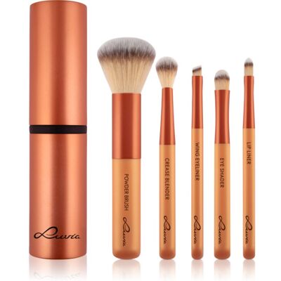 Luvia Cosmetics Travel Set kit de pinceaux avec étui de voyage Sunset Crush 7 pcs Luvia Cosmetics Travel Set kit de pinceaux avec étui de voyage Sunset Crush 7 pcs