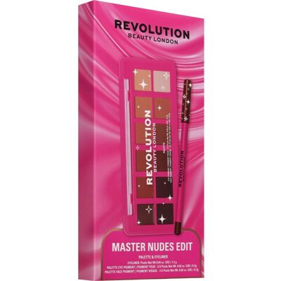 Revolution Master Nudes Edit coffret cadeau yeux pour femme 1 pcs Revolution Master Nudes Edit coffret cadeau yeux pour femme 1 pcs