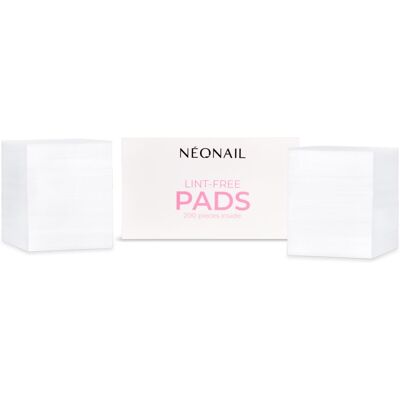 NEONAIL Pads Lint-Free disques nettoyants ongles 200 pcs NEONAIL Pads Lint-Free disques nettoyants ongles 200 pcs
