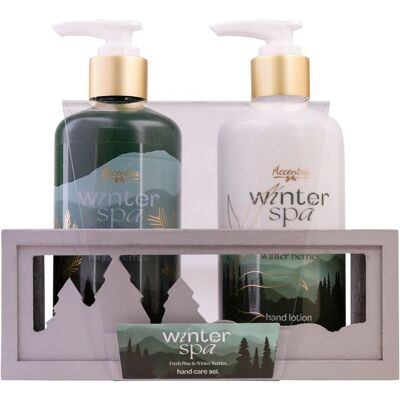 Accentra Winter Spa coffret cadeau mains parfums Fresh Pine & Winter Berries Accentra Winter Spa coffret cadeau mains parfums Fresh Pine & Winter Berries