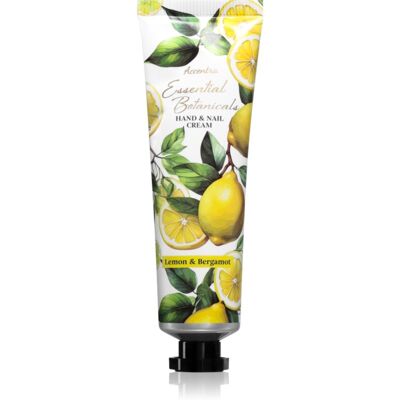 Accentra Essential Botanicals Hand & Nail Cream crème mains et ongles avec parfums citron a bergamot 60 ml Accentra Essential Botanicals Hand & Nail Cream crème mains et ongles avec parfums citron a bergamot 60 ml