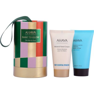 AHAVA Dare to Glow On-the-Go Duo coffret cadeau mains AHAVA Dare to Glow On-the-Go Duo coffret cadeau mains