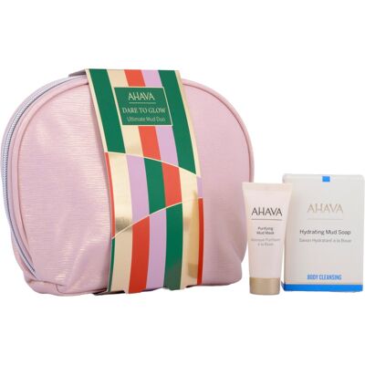AHAVA Dare to Glow Ultimate Mud Duo coffret cadeau corps et visage AHAVA Dare to Glow Ultimate Mud Duo coffret cadeau corps et visage