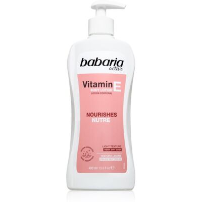 Babaria Vitamin E lait corporel nourrissant 400 ml Babaria Vitamin E lait corporel nourrissant 400 ml