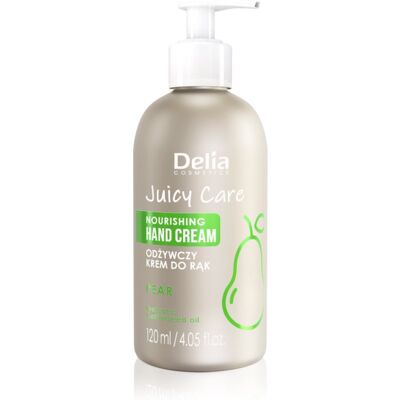 Delia Cosmetics Juicy Care Pear crème nourrissante mains 120 ml Delia Cosmetics Juicy Care Pear crème nourrissante mains 120 ml