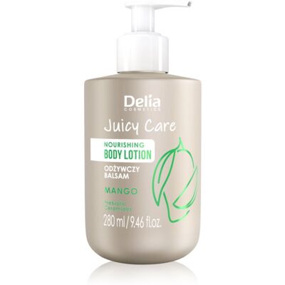 Delia Cosmetics Juicy Care Mango lait corporel nourrissant 280 ml Delia Cosmetics Juicy Care Mango lait corporel nourrissant 280 ml