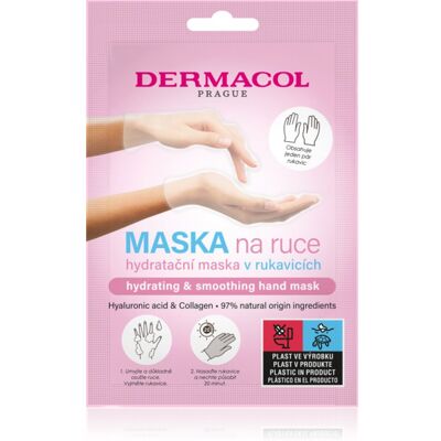 Dermacol Hand Mask Hydrating & Smoothing gant pour un effet naturel 1 une paire de Dermacol Hand Mask Hydrating & Smoothing gant pour un effet naturel 1 une paire de