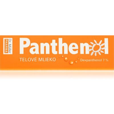 Lotion Corps Panthenol 7% de Dr. Müller - Après soleil - 200ml Lotion Corps Panthenol 7% de Dr. Müller - Après soleil - 200ml