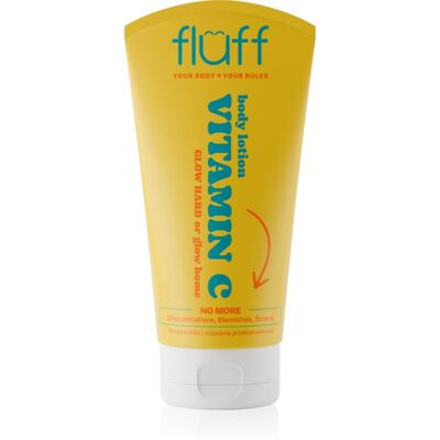 Fluff Vitamin C lait corporel illuminateur à la vitamine C 150 ml Fluff Vitamin C lait corporel illuminateur à la vitamine C 150 ml