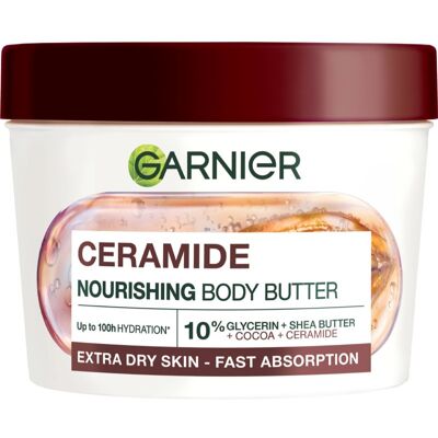 Garnier Body Superfood, Crème Corporelle Nourrissante Duos Cacao & Céramide (380ml) Garnier Body Superfood, Crème Corporelle Nourrissante Duos Cacao & Céramide (380ml)