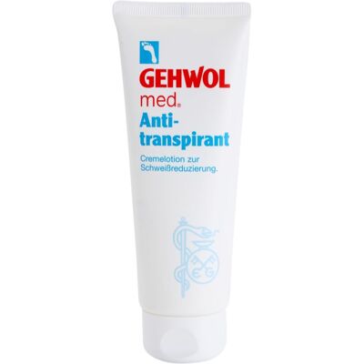 Gehwol MED. anti-transpirant crème pour réduire la transpiration pieds 125 ml Gehwol MED. anti-transpirant crème pour réduire la transpiration pieds 125 ml