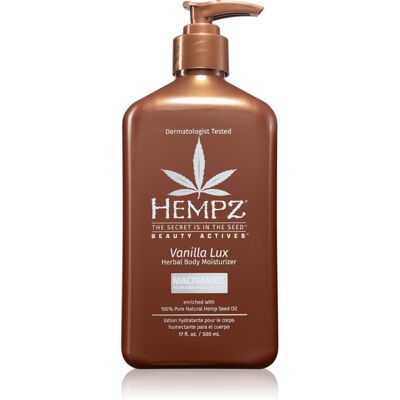 HEMPZ Vanilla Lux lait corporel 500 ml HEMPZ Vanilla Lux lait corporel 500 ml