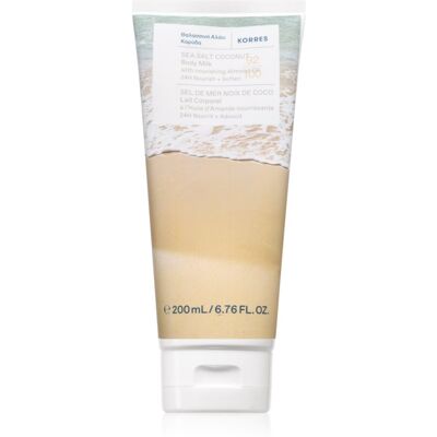 Korres Sea Salt Coconut lait corporel hydratant à la noix de coco 200 ml Korres Sea Salt Coconut lait corporel hydratant à la noix de coco 200 ml