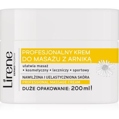 Lirene Massage Cream Arnica crème de massage pour un effet naturel 200 ml Lirene Massage Cream Arnica crème de massage pour un effet naturel 200 ml