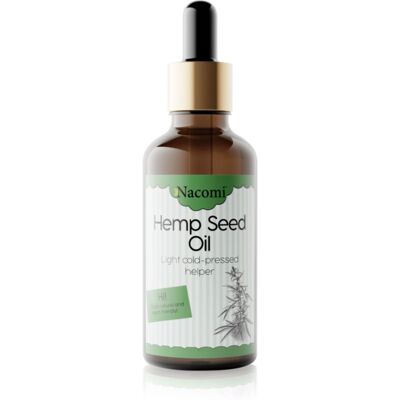 Nacomi Light Cold-Pressed Helper - Huile de Chanvre - 50ml Nacomi Light Cold-Pressed Helper - Huile de Chanvre - 50ml
