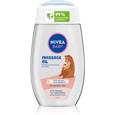 Huile de massage NIVEA BABY 200ml - Soins pour bébés Huile de massage NIVEA BABY 200ml - Soins pour bébés