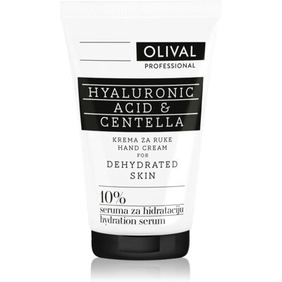 Olival Professional Hyaluronic Acid & Centella crème hydratante mains pour peaux très sèches 50 ml Olival Professional Hyaluronic Acid & Centella crème hydratante mains pour peaux très sèches 50 ml