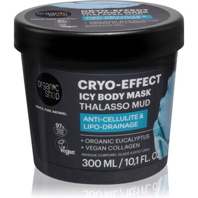 Organic Shop Thalasso Cryo-Effect Ice Body Mask masque corporel anti-cellulite effet rafraîchissant 300 ml Organic Shop Thalasso Cryo-Effect Ice Body Mask masque corporel anti-cellulite effet rafraîchissant 300 ml