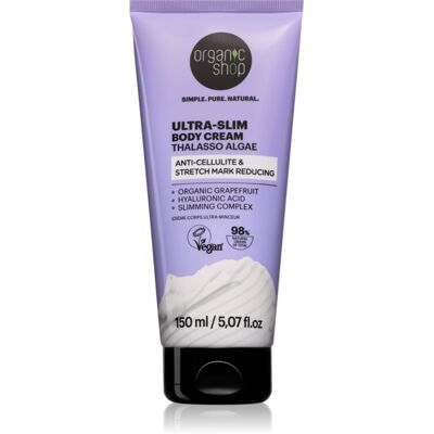 Organic Shop Thalasso Ultra-Slim Body Cream crème amincissante corps anti-cellulite et anti-vergetures 150 ml Organic Shop Thalasso Ultra-Slim Body Cream crème amincissante corps anti-cellulite et anti-vergetures 150 ml