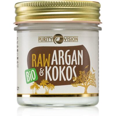 Purity Vision Raw huile d'argan à la noix de coco 120 ml Purity Vision Raw huile d'argan à la noix de coco 120 ml