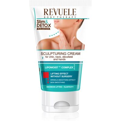 Revuele Slim & Detox With Caffeine crème stylisante cou et décolleté 150 ml Revuele Slim & Detox With Caffeine crème stylisante cou et décolleté 150 ml