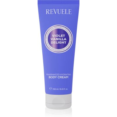 Revuele Violet Vanilla Delight Fragranced Hydrating Body Cream crème hydratante corps pour femme 250 ml Revuele Violet Vanilla Delight Fragranced Hydrating Body Cream crème hydratante corps pour femme 250 ml