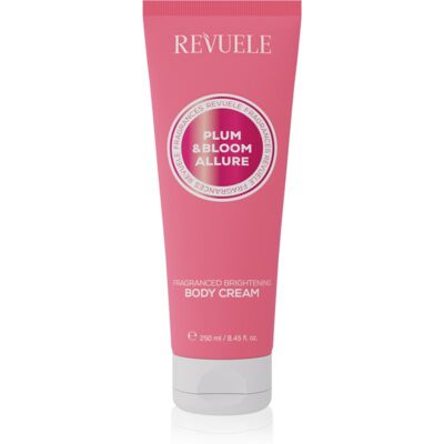 Revuele Plum & Bloom Allure Fragranced Brightening Body Cream crème pour le corps éclat pour un effet naturel pour femme 250 ml Revuele Plum & Bloom Allure Fragranced Brightening Body Cream crème pour le corps éclat pour un effet naturel pour femme 250 ml