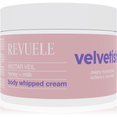 Revuele Velvetish Nectar Veil Body Whipped Cream crème hydratante corps Honey + Milk 300 ml Revuele Velvetish Nectar Veil Body Whipped Cream crème hydratante corps Honey + Milk 300 ml